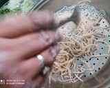 A picture of step 8 of Manchow soup(Indo-chinese).