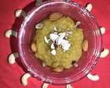 A picture of step 11 of Moong dal halwa.