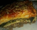 Foto del paso 3 de la receta: Lasagna de carne, jamón, queso y verdura