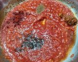 Une image de l'étape 2 de Calamars en sauce tomate.
