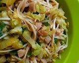 Foto langkah ke 6 dari resep Tumis Kulit jagung muda jamur enoki.