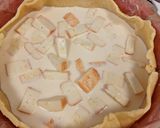 Une image de l'étape 3 de Tarte au maroilles.