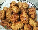 A picture of step 3 of Bihari kabab.