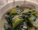 A picture of step 6 of Spinach in Coconut Milk.