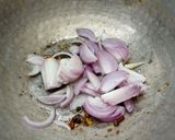A picture of step 1 of Veg donne biryani.