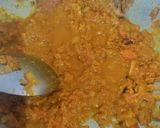 A picture of step 7 of Tendli Peanut Masala.