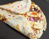 A picture of step 6 of Chocolate Banana Crepe.