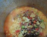A picture of step 3 of Sambhar.