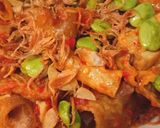 Foto langkah ke 3 dari resep Sambel goreng krecek tahu N petei.
