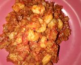 Foto langkah ke 7 dari resep Udang tempe sambal merah.
