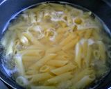 Foto del paso 9 de la receta: PENNE RIGATE Cubierto de Bechamel de Coco, relleno de gambas,