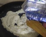 A picture of step 3 of Coconut jam peda.