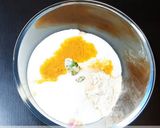 A picture of step 1 of Khandvi recipe/Patudi /suralichi surali vadi.