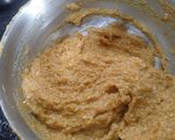 A picture of step 2 of Sweet Fritters gulgule.