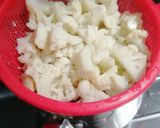 Une image de l'étape 4 de Gratin de chou fleur au saumon.