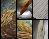 A picture of step 1 of Sweet khaja.