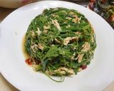 涼拌豆皮（腐竹）龍鬚菜（快速家常料理）的食譜步驟6照片