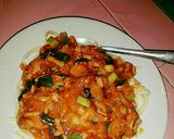 Foto langkah ke 7 dari resep Spagetti saus salmon.