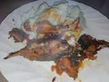 Tilapia fish and ugali