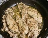 Sauted Adobo, garlic, mushroom chicken