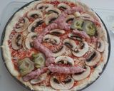Foto del paso 16 de la receta Pizza de longaniza Halloween