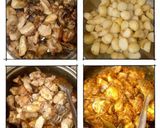 A picture of step 2 of Odisha Traditional Chicken aloo Curry.