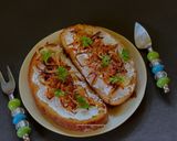 A picture of step 6 of Hung Curd Caramelised Onion Sandwich.