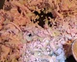 Foto del paso 4 de la receta: Bombas rellenas de pollo picado y picante