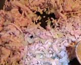 Foto del paso 4 de la receta: Bombas rellenas de pollo picado y picante