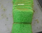 Foto langkah ke 7 dari resep Roti Tawar pandan lembut.