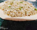 A picture of step 3 of Square Gobhi parantha.