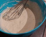 Une image de l'étape 1 de Bindae-tteok, galette coréenne.