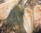 A picture of step 6 of My Garlic Chicken and Mushrooms. 💓.