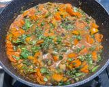 Une image de l'étape 19 de Curry de légumes sautés au gingembre et coriandre.
