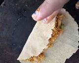 A picture of step 6 of Maggi stuffed spring rolls.