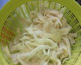 Foto langkah ke 1 dari resep Jamur Nyemek Bakso Ikan.
