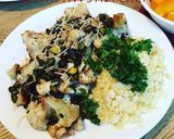 Foto langkah ke 5 dari resep Cauliflower steaks with pistachios & browned butter (steik bunga kol dengan pictachio tumis mentega).