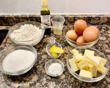 Foto del paso 1 de la receta: Tarta con frutas y nata