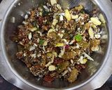 A picture of step 2 of Paan gulkand burfi.