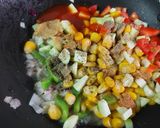 A picture of step 1 of Masala Cheese Corn Chaat.