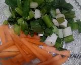 Foto langkah ke 1 dari resep Tumis tahu saori ranjau pedas dan temannya.