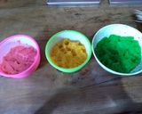 Foto langkah ke 3 dari resep Sate Singkong Pelangi.