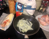Foto del paso 1 de la receta: Garbanzos fritos con pollo