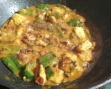 A picture of step 18 of Kadhai Paneer.