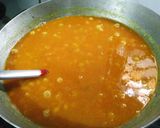A picture of step 3 of Aloo tikki chat.
