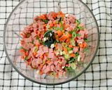 Foto langkah ke 3 dari resep Terong isi smokedbeef.