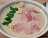 Une image de l'étape 6 de Velouté d'endive au jambon.