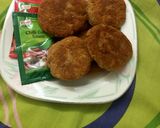 A picture of step 5 of Leftover mutton sa shami kabab 🍛🍔.