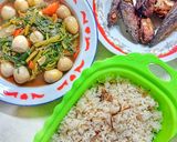 Foto langkah ke 3 dari resep Tumis Kangkung Telur Puyuh.
