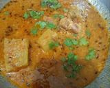 A picture of step 5 of Moong ki gravy wali daal.